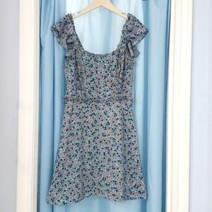 Blue flower dress